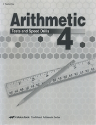Arithmetic 4 - Tests/Speed Drills Key (old)