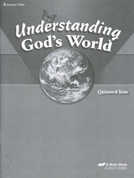 Understanding God's World - Test/Quiz Book (old)