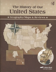 History of Our United States - Map Skills Book
