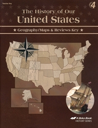 History of Our United States - Map Skills Key (old)