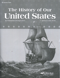 History of Our United States - Test/Quiz Booklet (old)