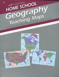 Home School Geography Teaching Maps Book