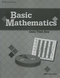 Basic Mathematics - Test/Quiz Key (old)