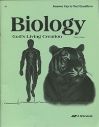 Biology: God's Living Creation - Answer Key (old)