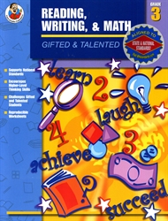 Reading, Writing, & Math Gifted and Talented Grade 3