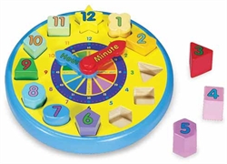 Shape Sorting Clock