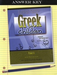 Greek for Children Primer A - Answer Key
