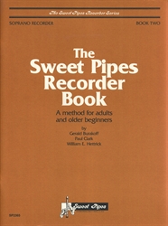 Sweet Pipes Recorder Book 2 for Soprano