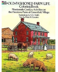 Old-Fashioned Farm Life - Coloring Book