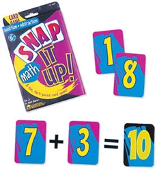Snap It Up! Card Games—Math: Addition & Subtraction