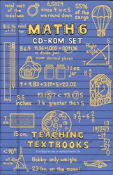 Teaching Textbooks Math 6 - CD-ROM - Exodus Books