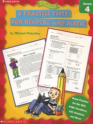 8 Practice Tests for Reading and Math Grade 4