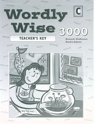 Wordly Wise 3000 Book C - Answer Key (really old)