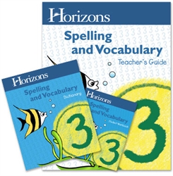 Horizons Spelling & Vocabulary 3 - Set