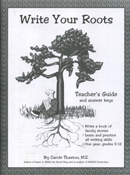 Write Your Roots - Teacher's Guide
