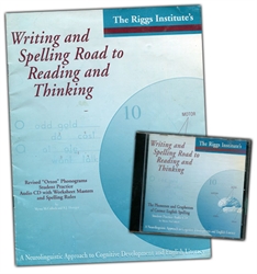 Writing and Spelling Road to Reading and Thinking - Student Practice Audio CD