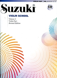 Suzuki Violin School: Violin Part Volume 2 with CD