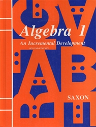 Saxon Algebra 1 - Textbook (old)