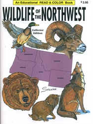 Wildlife of the Northwest - Coloring Book