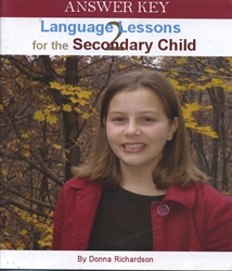Language Lessons for the Secondary Child 2 - Answer Key
