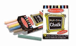 Chalk (Multi-Colored, 12 pieces)