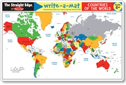 Countries of the World Write-a-Mat