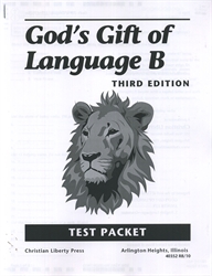 God's Gift of Language B - CLP Tests