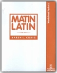 Matin Latin 1 - Worksheet Packet
