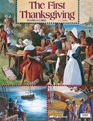 First Thanksgiving Flash-A-Card