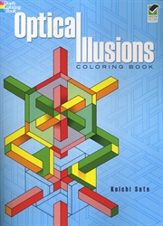 Optical Illusions - Coloring Book