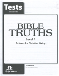 Bible Truths Level F - Tests