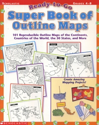 Ready-to-Go Super Book of Outline Maps