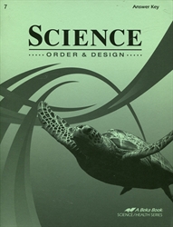 Science: Order & Design - Answer Key (old)