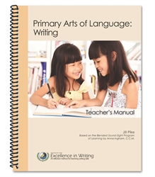 Primary Arts of Language: Writing Teacher’s Manual