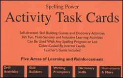 Spelling Power - Activity Task Cards