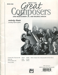Meet The Great Composers Book 1: Classroom Kit