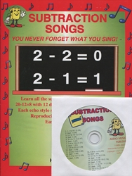 Subtraction Songs with CD