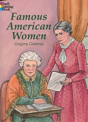 Famous American Women - Coloring Book