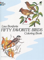 Fifty Favorite Birds - Coloring Book