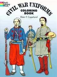 Civil War Uniforms - Coloring Book