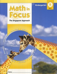 Math in Focus Kindergarten B - Workbook 1