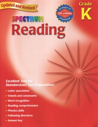 Spectrum Reading Grade K (old)