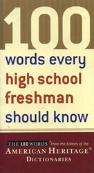 100 Words Every High School Freshman Should Know