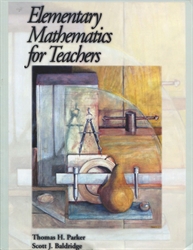 Elementary Mathematics for Teachers