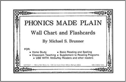 Phonics Made Plain - Wall Chart and Flashcards
