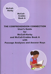 McCall-Crabbs Comprehension Connection Book 1