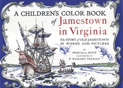 Children's Color Book of Jamestown in Virginia