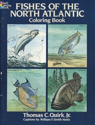 Fishes of the North Atlantic - Coloring Book