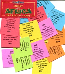 Journey into Africa - Review Cards