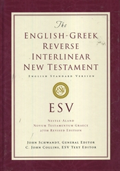 English-Greek Reverse Interlinear New Testament